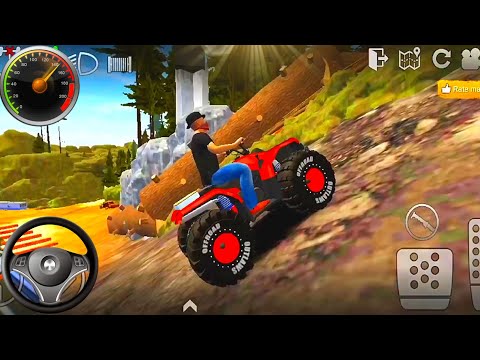 Quad bike Game - Red Dirt Quad Bike Racing Online Multiplayer 3D Driving Android Gameplay