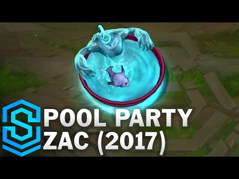 Pool Party Zac (2017) Skin Spotlight - League of Legends
