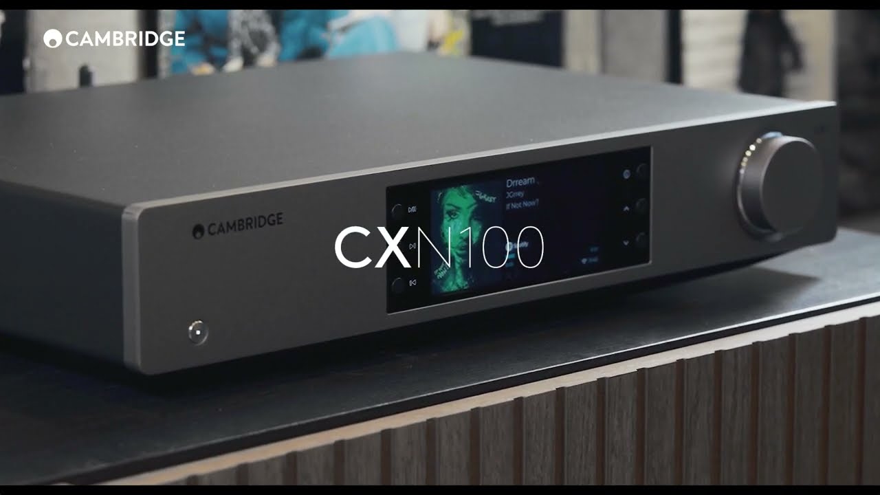 Cambridge Audio Lecteur audio réseau CXN100 Gris