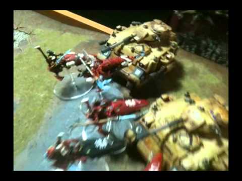 Eldar vs Blood Angels 1850pt Battle Report