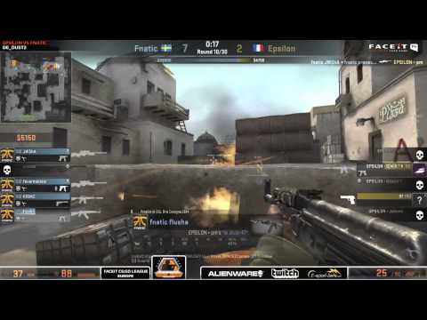 FACEIT EU League 2014: Epsilon vs FNC | Epsilon eSports vs Fnatic (02.10.2014)