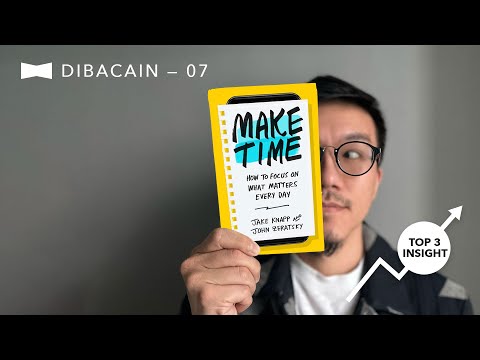 DIBACAIN: 5 Jurus Auto Produktif — Make Time (Jake Knapp and John Zeratsky)