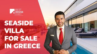 Seaside villa for sale in Greece