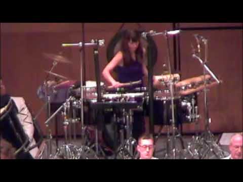 Lisa Pegher:  "Arena" Percussion Concerto by Tobias Broström