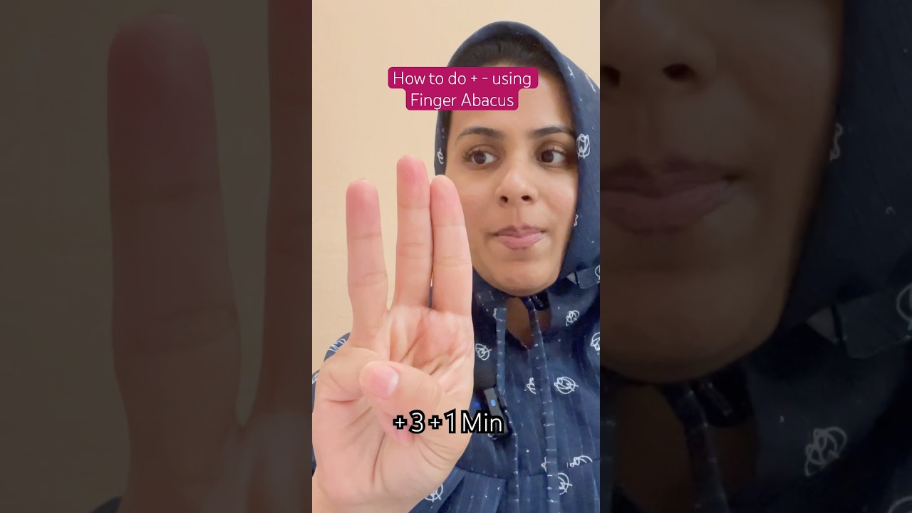 Finger Abacus | Mental math | Math genius | Quick Calculation