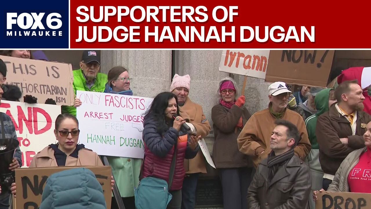 Milwaukee County Judge Hannah Dugan arrest; protest at federal courthouse | FOX6 News Milwaukee