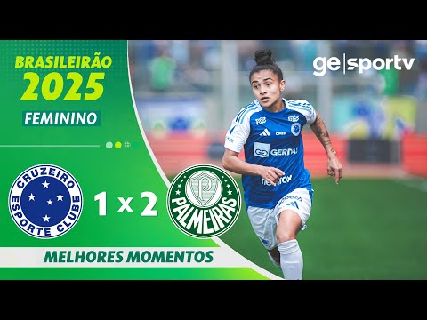 Gols e lances de Cruzeiro x Palmeiras