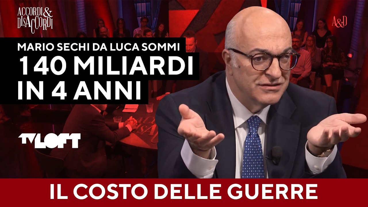 Sechi: "Le guerre ci costano miliardi". Il conto di Ucraina, Iran e crisi energetica