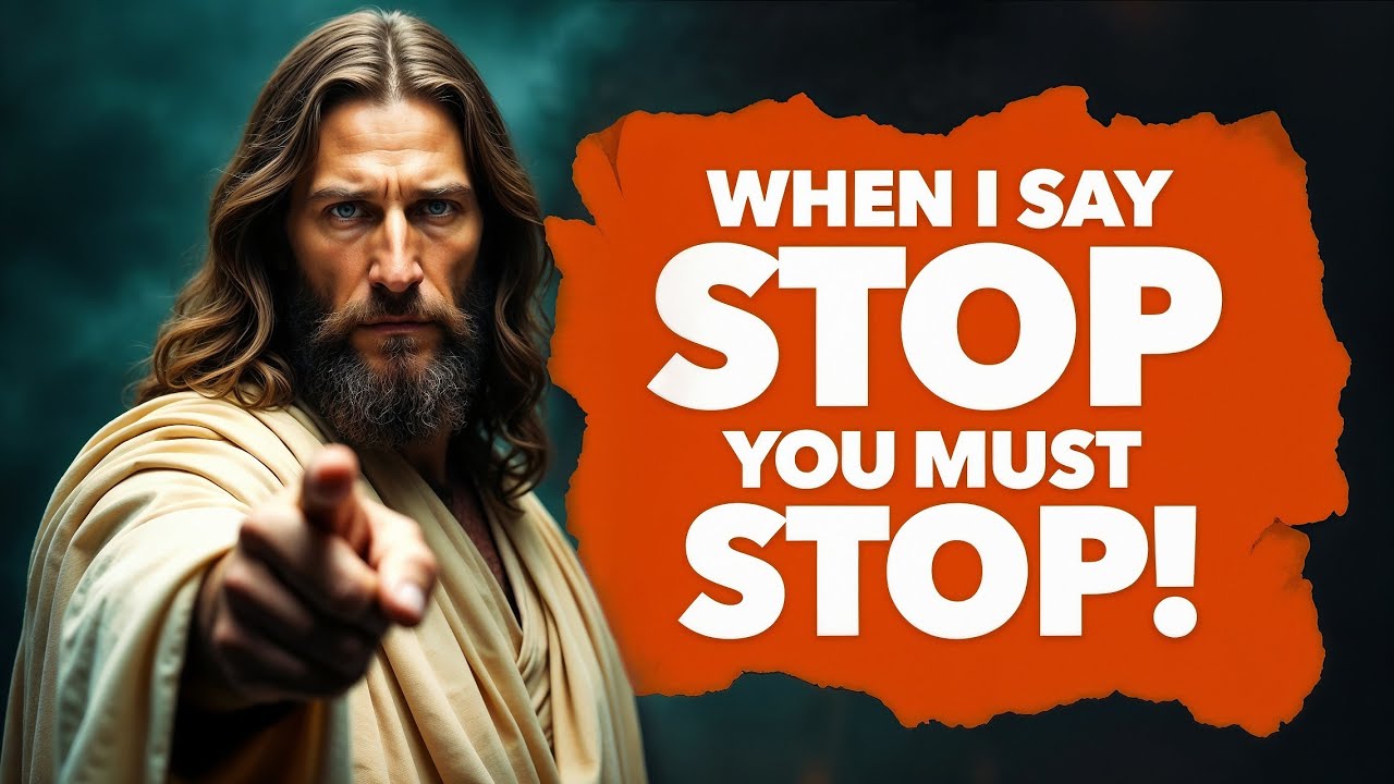 🔴GOD SAYS: WHEN I SAY STOP! YOU MUST STOP OTHERWISE.. | God Message For You Today | Gods Message Now