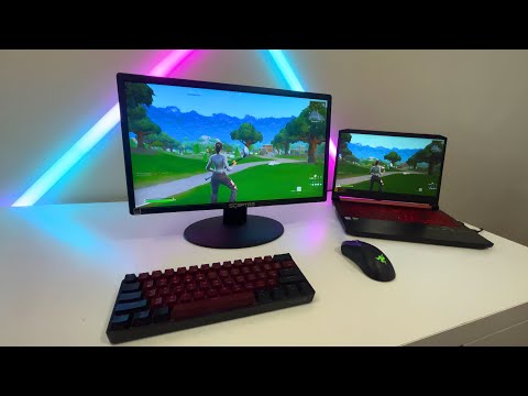 So I Played On My FIRST Ever Gaming Setup...