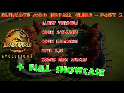 NEW MAJOR MODS! - Install Guide and Showcase! - Guest Tunnels - Open Aviaries - Open Lagoons