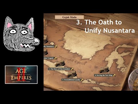 AoE2: DE Campaigns | Gajah Mada | 3. The Oath to Unify Nusantara