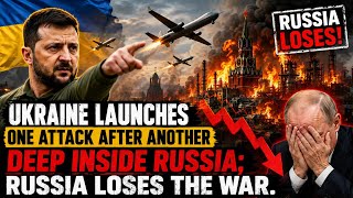 Ukraine Launches One Attack After Another Deep Inside Russia; Russia Loses the War."