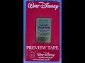 Full VHS Tape The Jungle Book Demo