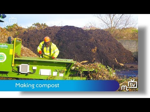 Waste Recycling Centre: making compost