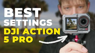BEST Settings for DJI Osmo Action 5 Pro! Cinematic Slow Motion!