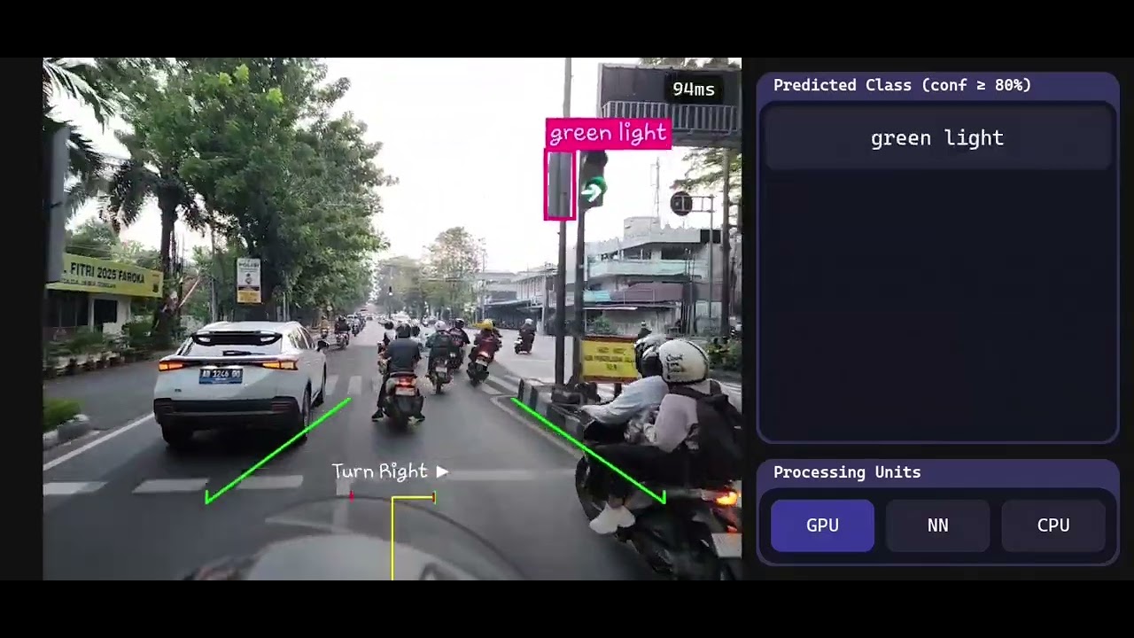 Android-based Advanced Driver Assistance System (ADAS) app | YOLOv8 + OpenCV