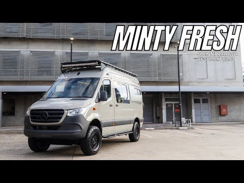 VAN WALKTHROUGH - MINTY FRESH - SUMMIT M4 AWD 144 Sprinter ready to tackle Western Australia