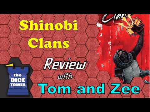 Dice Tower Reviews: Shinobi Clans