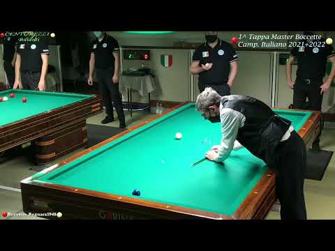 1^ Tappa Camp Ital Master 2021÷2022 - 29/01/2022 -  (Minoccheri&Lugli e   Rosa&Turrone)