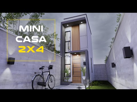 📏 Mini Casa de 2x4 m: ¡El Diseño Más Sorprendente en Espacio Reducido!