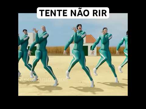 TENTE NÃO RIR COM A BATATINHA FRITA 1 2 3 - ROUND 6 @KotteAnimation  - Squid Game #shorts