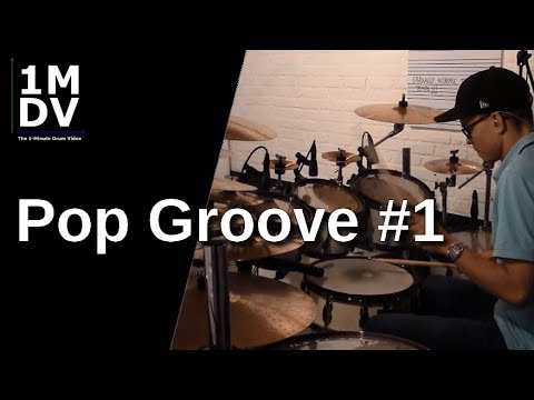 1MDV - The 1-Minute Drum Video #22 : Pop Groove #1
