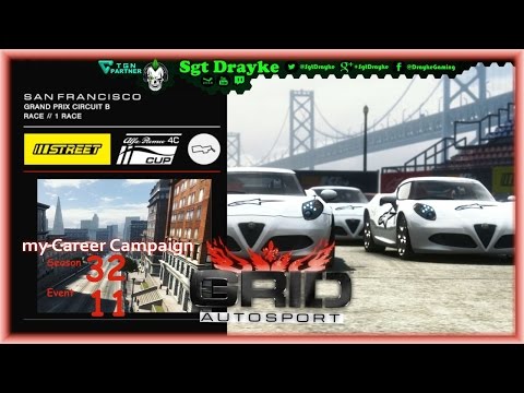 Ep.11 S32 San Francisco Street Alfa 4C Cup - Grid AutoSport