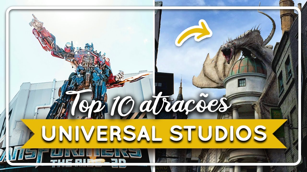 As 10 Melhores Atrações do Universal Studios Orlando | Atualizado 2024