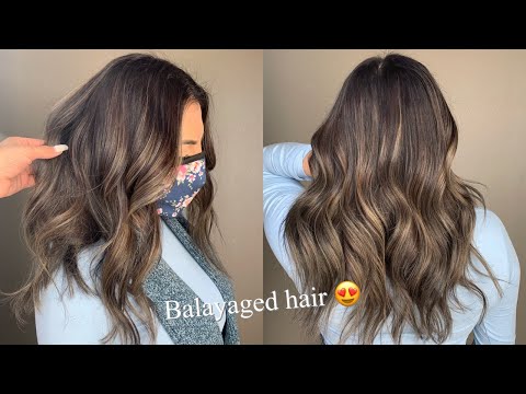 YouTube video about Enhancing Dark Hair: The Power of Lowlights