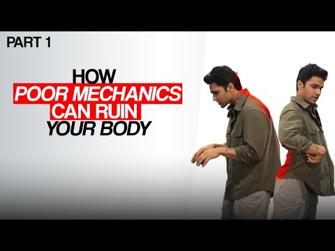 How bad body mechanics can ruin your body | Part 1 | Kyphosis, neck pain , hump