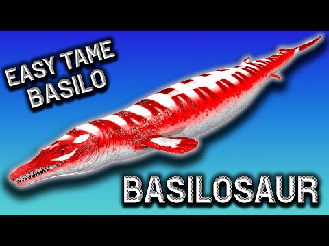 How to Tame Basilosaurus Ark - Easy Basilosaurus - Basilosaurus Guide Ark Survival Evolved