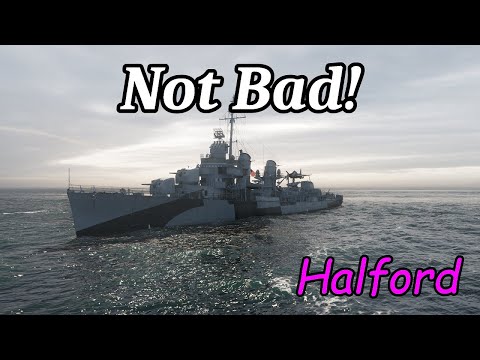 World of Warships | Halford  Not Bad! | Wookie Legend