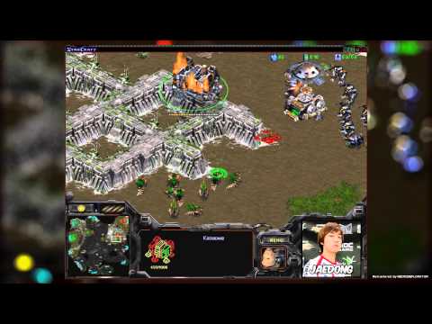 ADVOKATE vs JAEDONG (Starcraft BW Awesome battle Remastered by NECRODEFLORATOR) Русские комментарии
