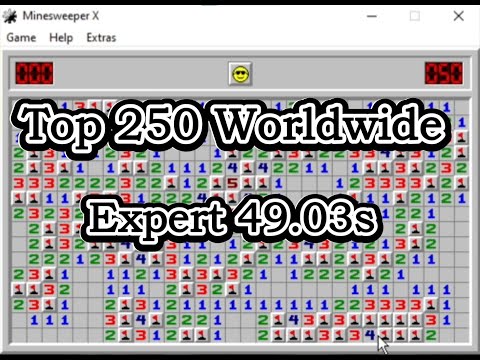 Minesweeper Expert PB 49.03s