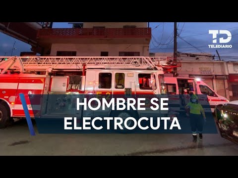 Hombre en situación de calle se electrocuta en la colonia Terminal