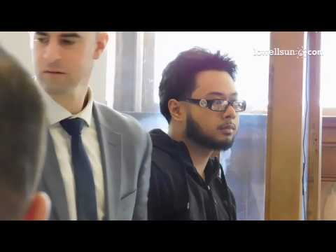 After allegedly damaging a downtown Lowell parking garage, an intoxicated Anthony Phomveha allegedly