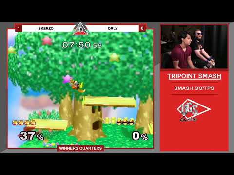 Skerzo (Fox) vs ORLY (Falcon) - Tripoint Smash 15 Melee Winners Quarters