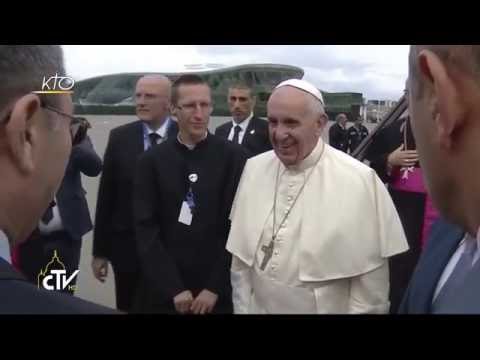 Arrivée du Pape François en Azerbaïdjan