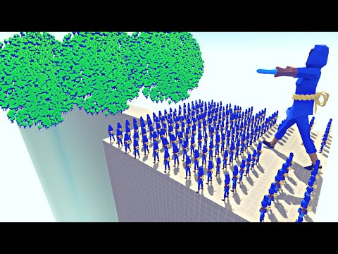 100x PEASANTS + GIANT vs EVERY GOD - Totally Accurate Battle Simulator TABS