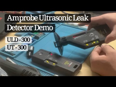 This video provides a quick overview and demonstration of the Amprobe Ultrasonic Leak Detector ULD-300 and UT300 Transmitter.