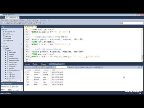 SQL lernen und anwenden