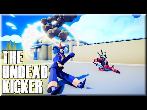 The Undead Kicker vs Every Unit - TABS MODS