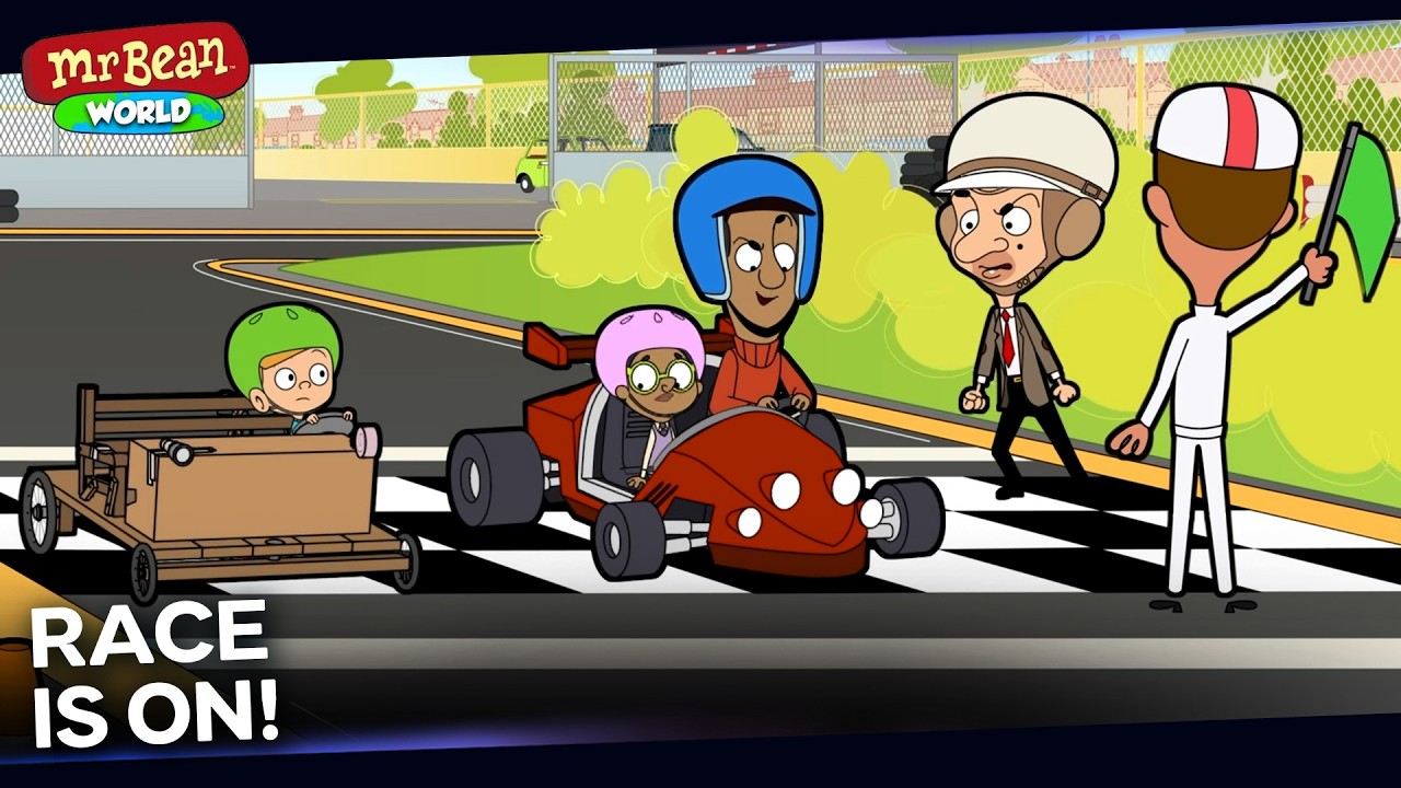 Karting Bean | Mr Bean Animated Season 4 Episode 2 | Mr Bean World