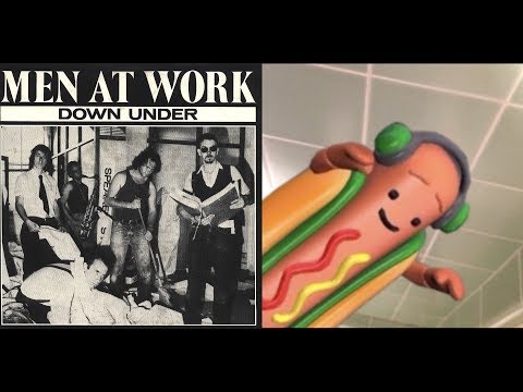 Bass Rattles Stars From Down Under - Men At Work X Death Grips Mashup