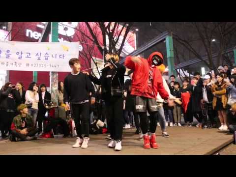 160312 DOB HongDae seventeen - mansae 디오비 홍대공연 세븐틴 - 만세 DOB 弘大公演 seventeen - 萬歲