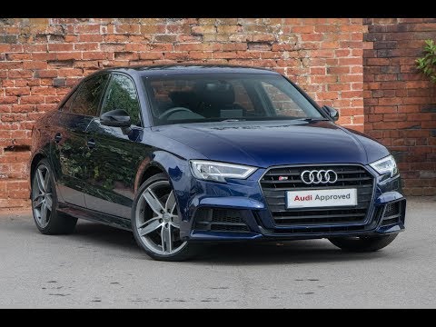 DF67RZZ AUDI A3 S3 TFSI QUATTRO BLACK EDITION BLUE 2018