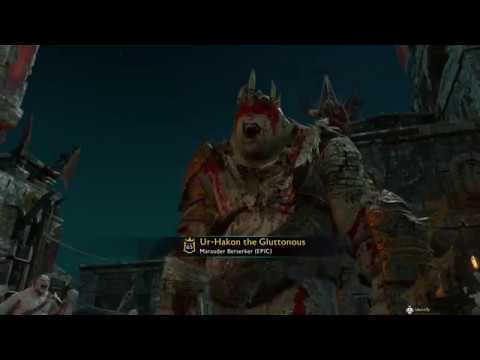 Middle earth Shadow of War : How to make your enemy Overlord - Ur-Hakon the Gluttonous