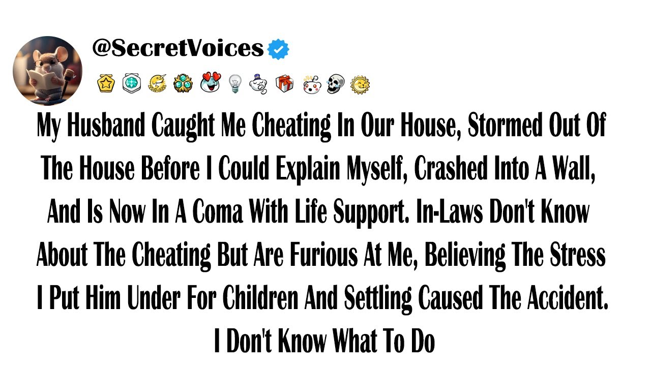 My Husband Caught Me Cheating In Our House, Stormed Out Of The House Before I Could Explain Mysel...