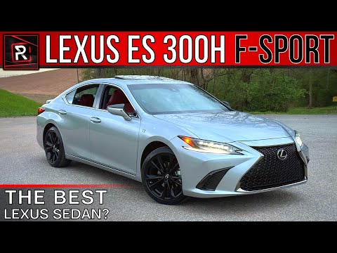 The 2023 Lexus ES 300h F-Sport Is A Lexus Sedan At Its Best With An Electrified Flair